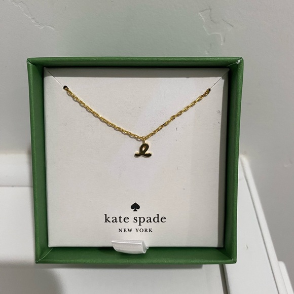 Kate Spade Necklace "Cancer Sign, K, C, L" - Picture 1 of 6